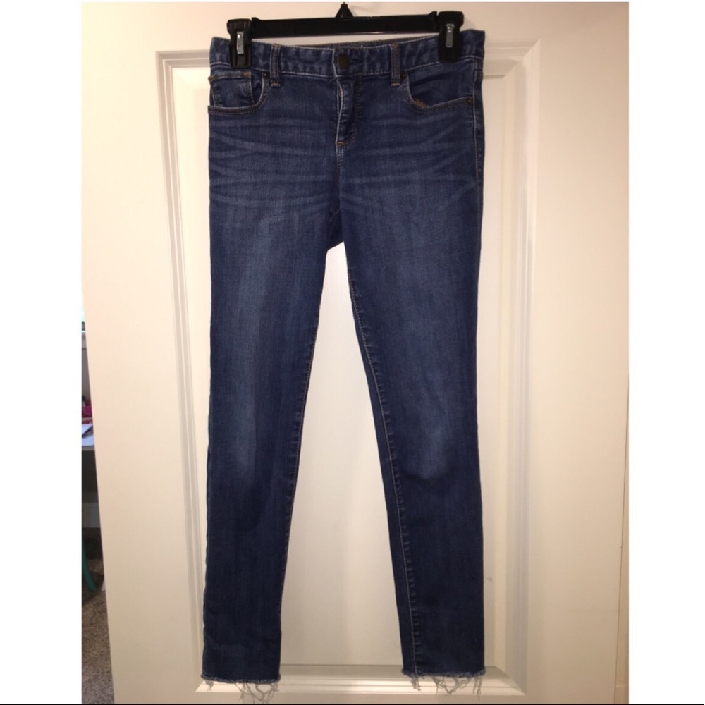 GapKids Blue Super Skinny Low-Rise Jeans Size 14